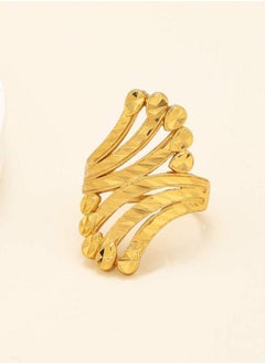 GOLDMAX 21k Gold Plated Ring For Women One Size  - Image 3
