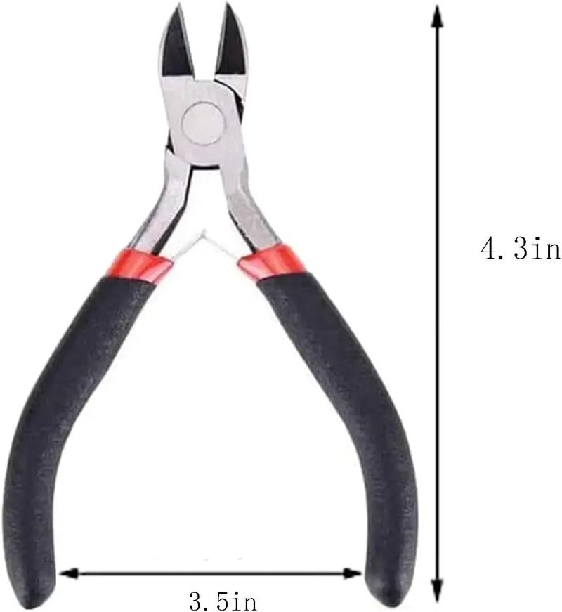Wire Jewelry Making Tools Bead Pliers for Wire Wrapping, Jump Rings Making, Jewelry Making Supplies, DIY Craft (Side Cutter Pliers, 1) - Image 2