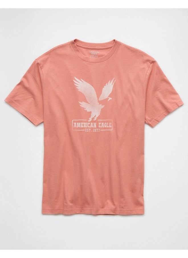 American Eagle - Graphic Logo Crew Neck T-Shirt - Image 1