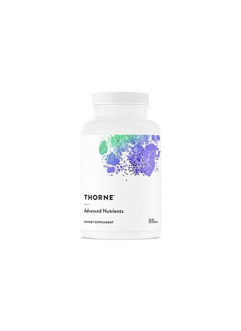 Thorne Advanced Nutrients - Multivitamin and Mineral Supplement with Nicotinamide Riboside - Foundational Support, Healthy Aging and Eye Health - Gluten-Free, Soy-Free - 240 Capsules - 30 Servings