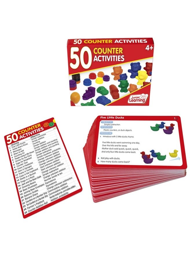 Junior Learning JL320 50 Counter Activities - Image 3