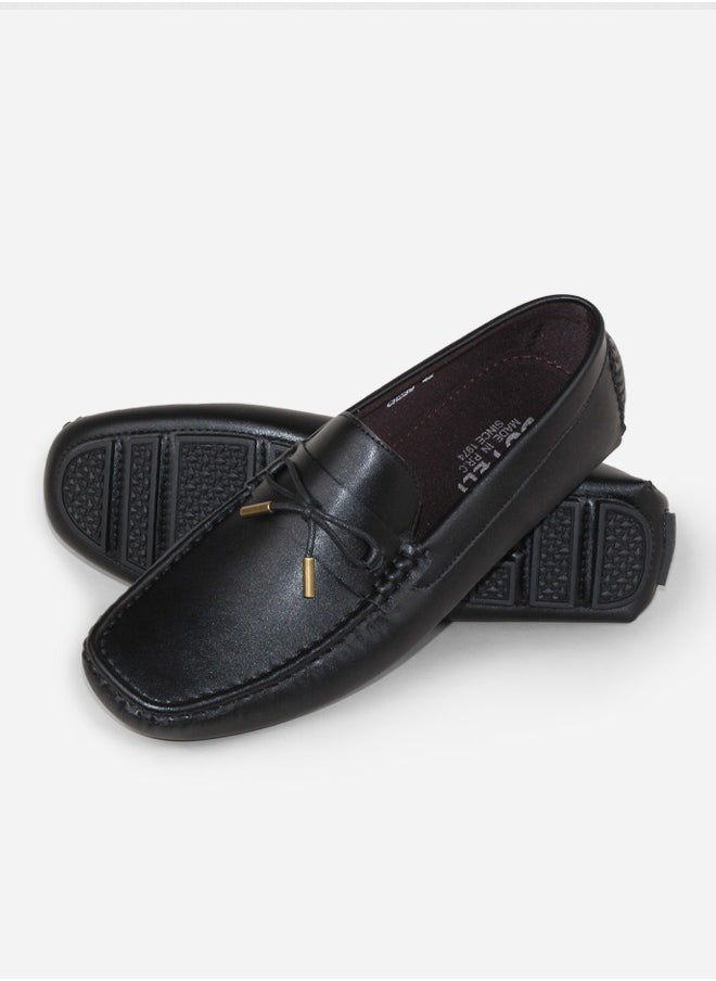 BOTELI Mens Slip On Pu Leather Dress Shoes Flat Loafers Casual Shoes Big Size 40-45  - Image 1