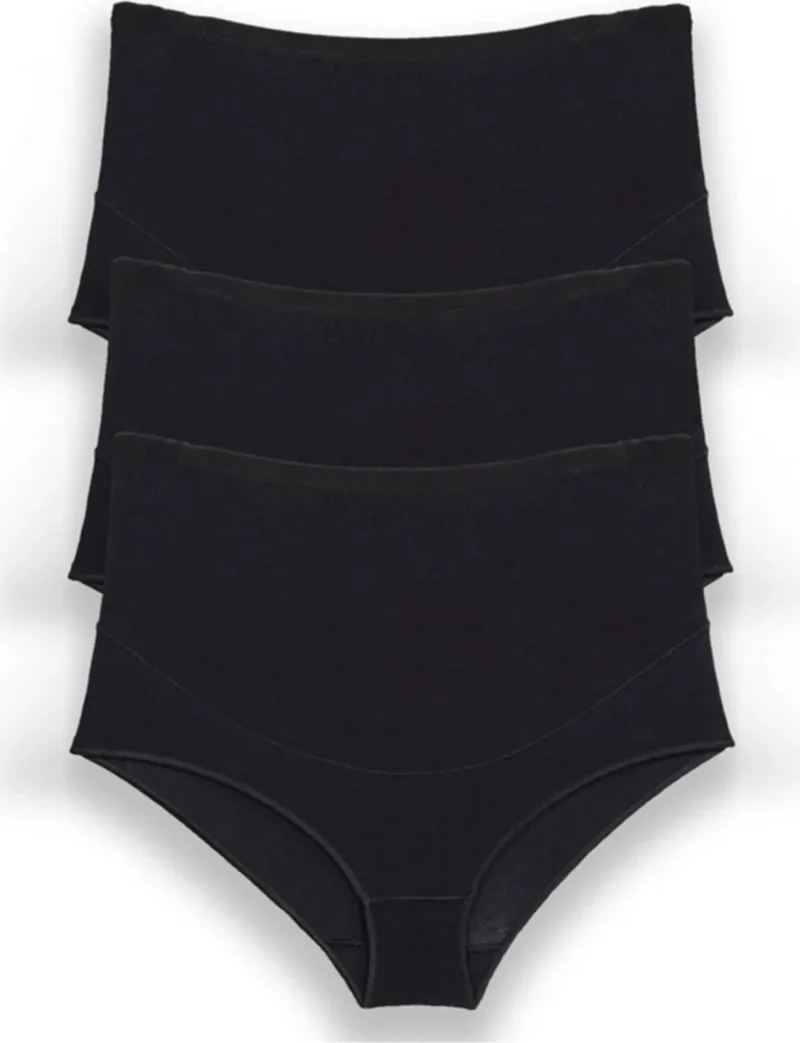 بلونس Women's 3-Pack Cotton Comfortable Growing Mother Maternity Panties