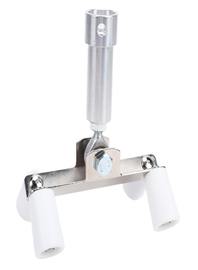 Zunate Drywall Outside Corner Bead Roller, 1/2 Inch Threaded Stainless Steel External Corner Applicator for Mud Squeezing, PTFE Roller Head Fits Extension Poles - Image 1