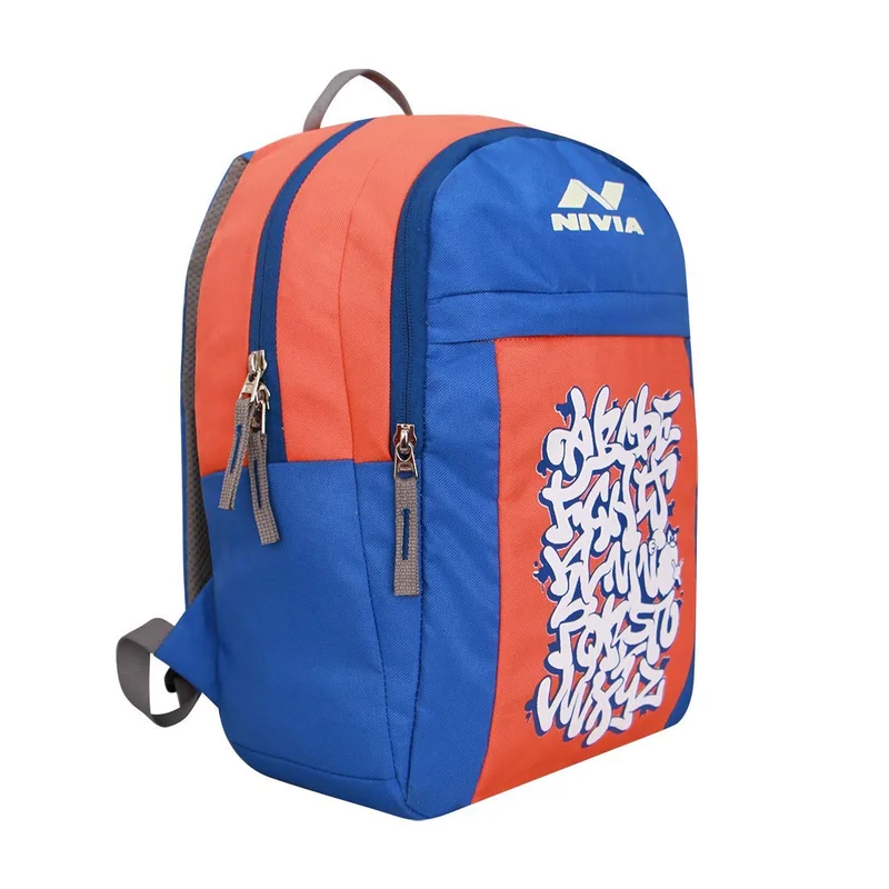 Nivia Nivia Alphabet School Bag - Multicolor