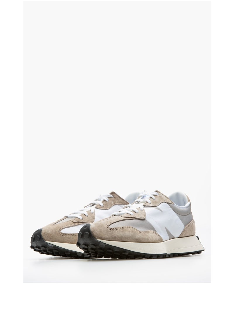 NB - New Retro 327 Seasonal Classic Shoes Grey And White - Image 1