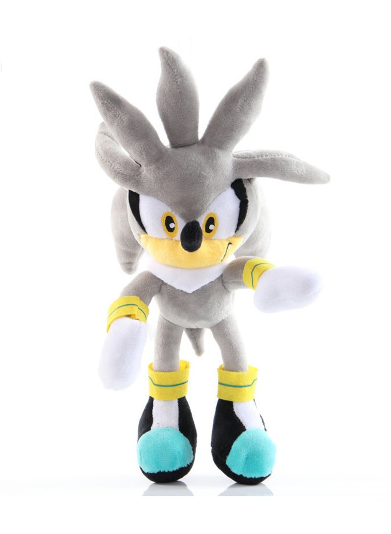 Cartoon Doll Doll Children Cute Anime Plush Toy (Gray Sonic Mouse) - Image 1