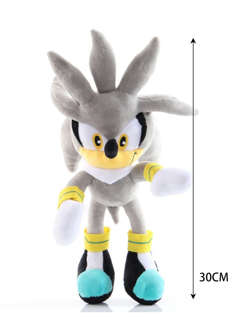 Cartoon Doll Doll Children Cute Anime Plush Toy (Gray Sonic Mouse) - Image 2