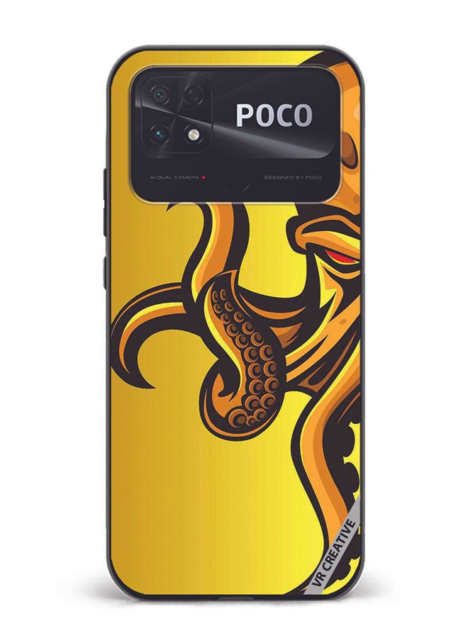 VR CREATIVE Protective Case Cover For Xiaomi Poco C40 Octopus Design Multicolour - Image 1