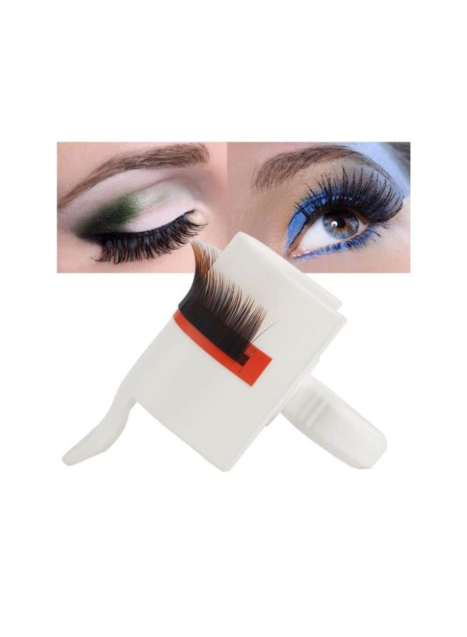 False Eyelash Glue Holder, U Shape Ring Strip Pallet Lashes Holder Makeup Tool for Eyelash Extensions 01 Ordinary U shaped Ring Cup 