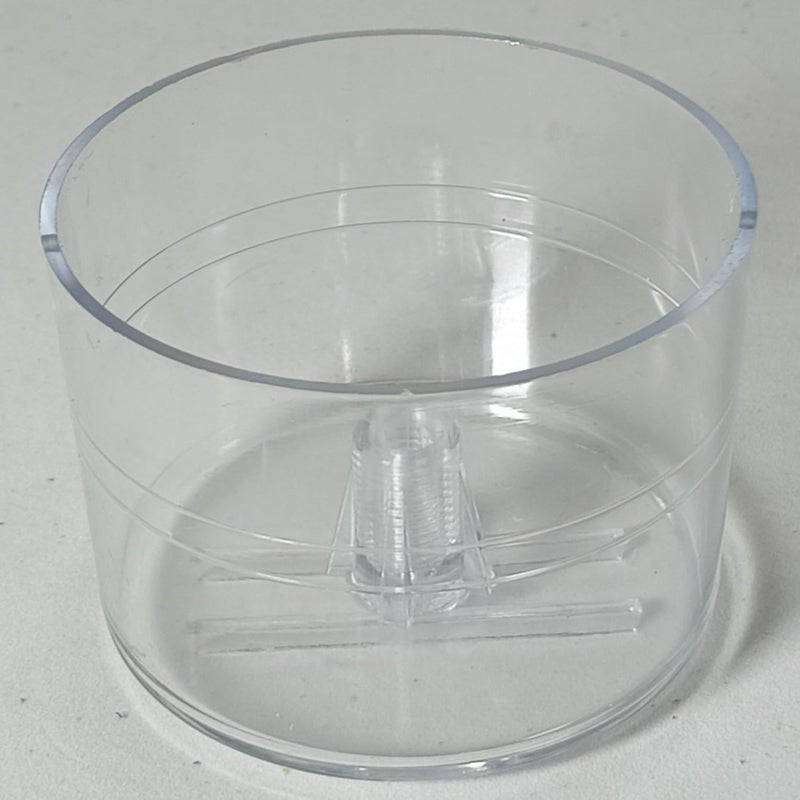 Efficacy TemperatureResistant Polycarbonate Breather Oil Cup Transformer Breather Oil Cup Perfect for 3kg to 5Kg Inner Dia 848mm Transparent Color 3Pc - Image 1
