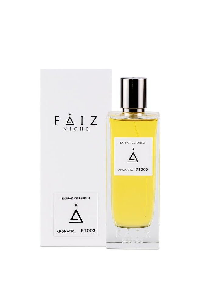 Faiz NICHE فايس نيش بريميوم أروماتيك F1003 إكستراكت دي بارفان للجنسين 160 مل - Image 2