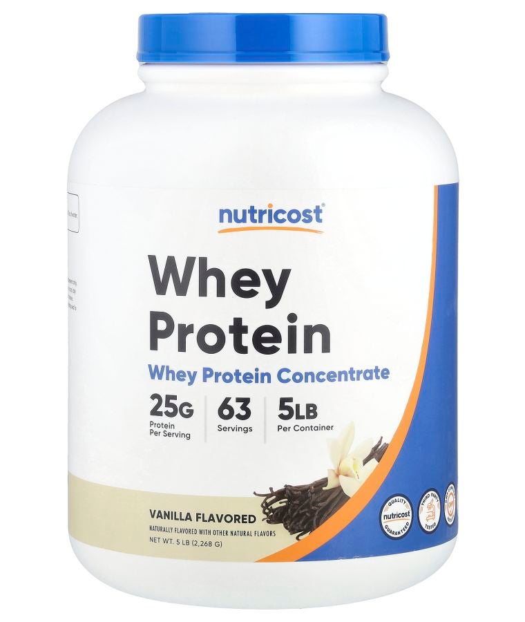 Whey Protein Concentrate Vanilla 5 lb (2268 g)