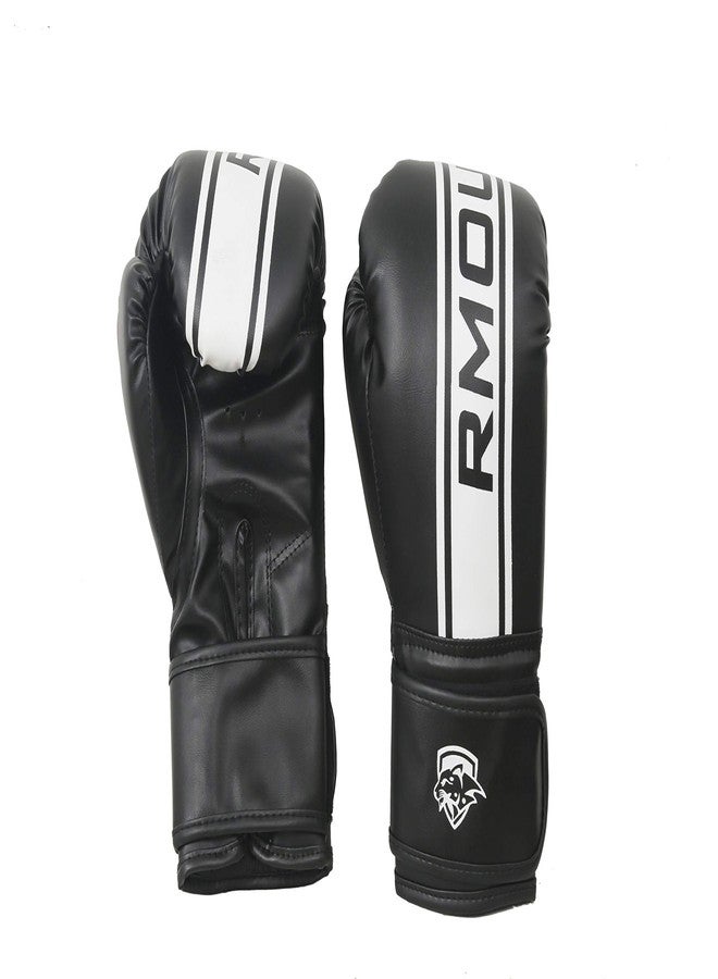 IWIN Our Black Boxing Gloves for Training & Muay Thai | Maya Hide Leather Gloves for Sparring, Kickboxing, Fighting, Punch Bags with Red Hand Wraps(Boxing Tape), Black Red, 10 oz - Image 4