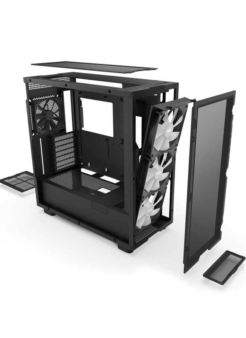 AJYAL - Gaming PC CORE I7-12700K / 32GB RAM 3200MHz / Nvme 1TB SSD / NVIDIA GeForce RTX 4060 8GB Black - Image 1