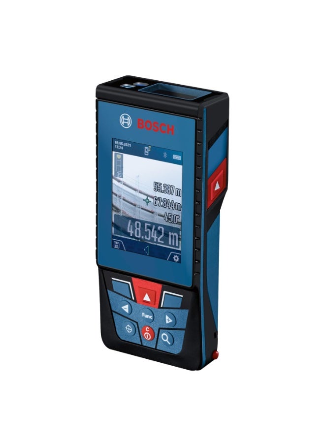 بوش Bosch GLM 100-25 C Professional Laser Measure, 100m Range, Inbuilt Camera Viewfinder, IPS Display, Bluetooth Connectivity for Data Transfer, 1 Year Warranty - Image 1