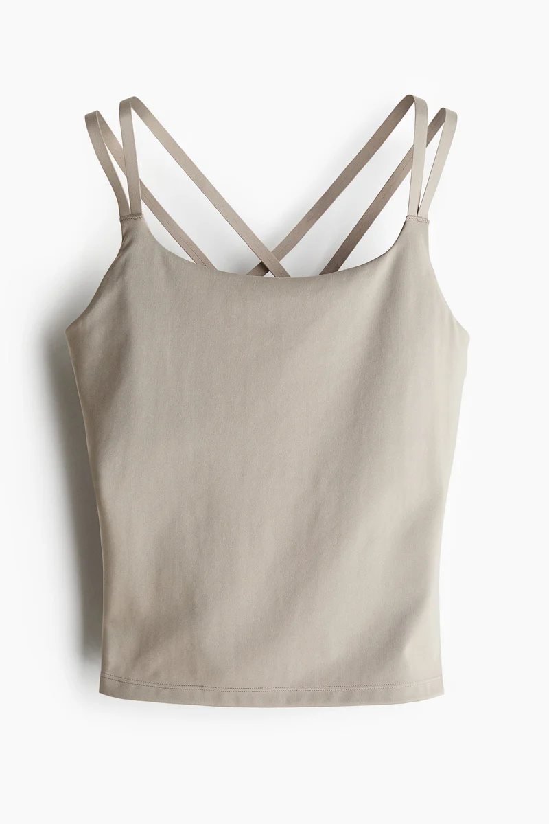 اتش اند ام Integral-Bra Sports Strappy Top In Drymove