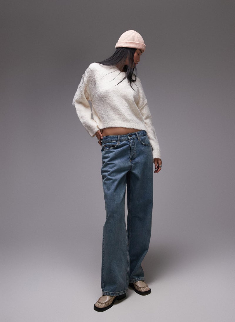 TOPSHOP V-Neck Knitted Sweater  - Image 1