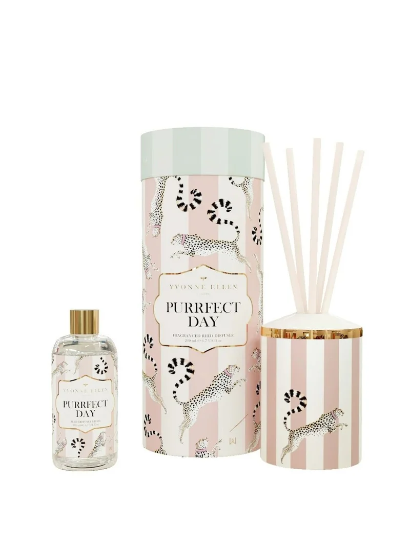 YVONNE ELLEN Purrfect Day Rose And Oud Scented Diffuser
