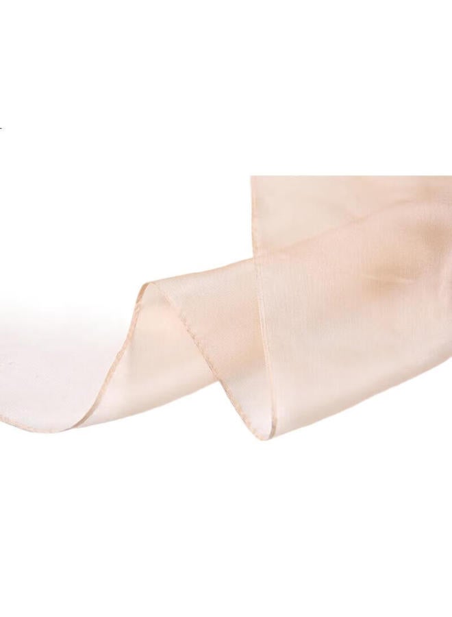 Shanghai Story Sun Protection Face Mask Summer Women'S Silk Mulberry Silk Mask Thin Sunscreen Face Neck Protection Double Layer Women'S Day Beige