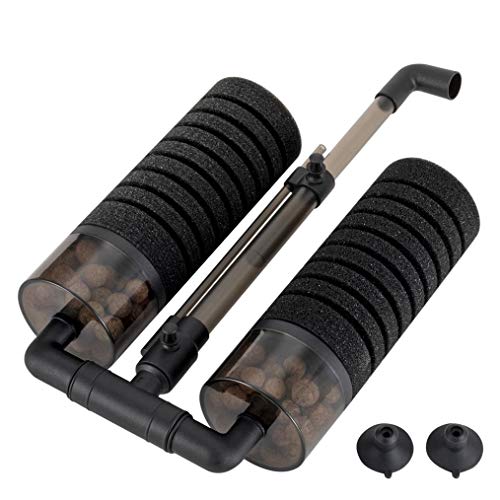 hygger Aquarium Double Sponge Filter for Fresh Water and SaltWater Fish Tank M - Image 3