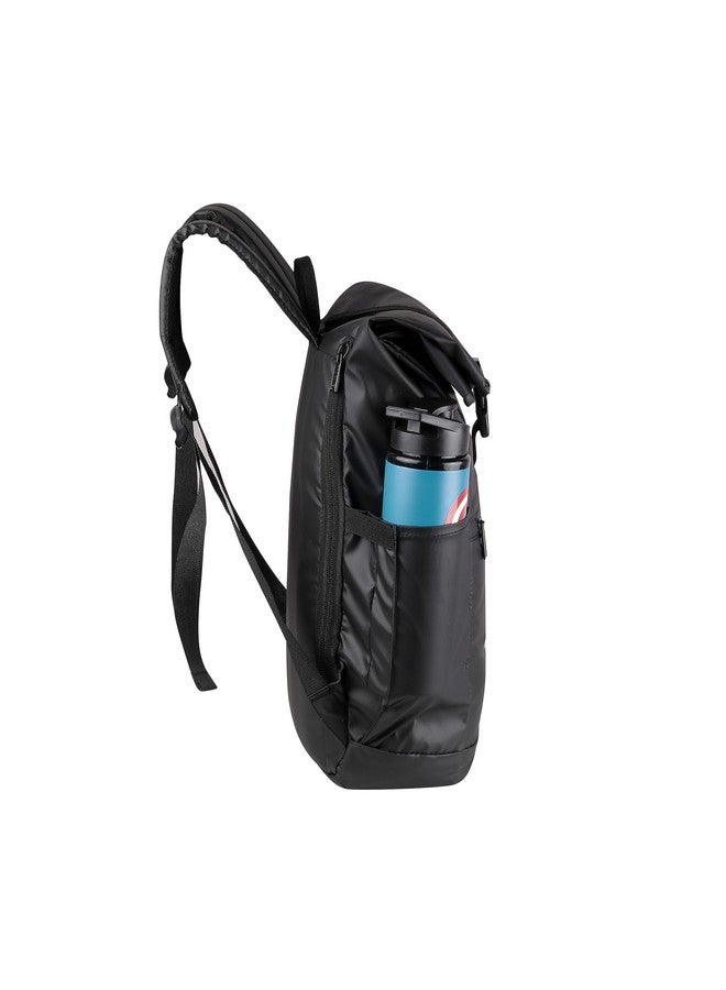 MARVEL حقيبة ظهر مكتبية وسفر من مارفل - حقيبة لابتوب أنيقة باللون الأسود للرجال والنساء والأولاد والبنات - حقيبة نهارية خفيفة الوزن للجنسين مع قسم للتابلت، منظّم كابل USB، مشبك بسحاب ومشبك - Image 3