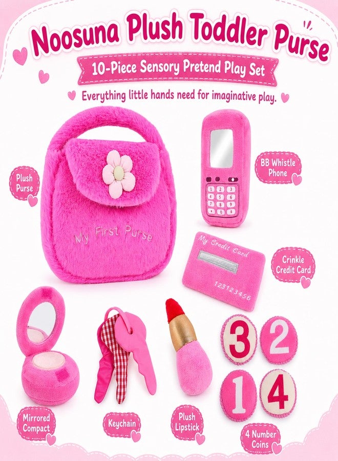 Noosuna Plush Toddler Purse, My First Purse - Image 2