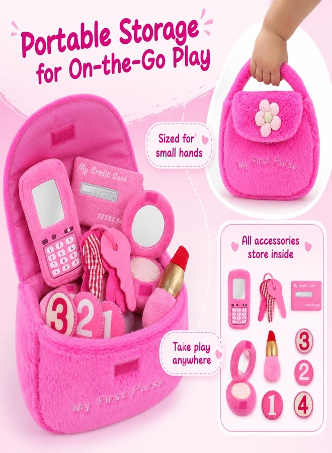 Noosuna Plush Toddler Purse, My First Purse - Image 5