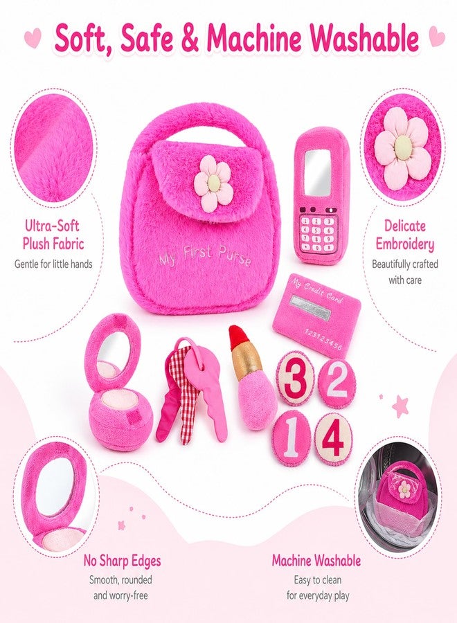 Noosuna Plush Toddler Purse, My First Purse - Image 4