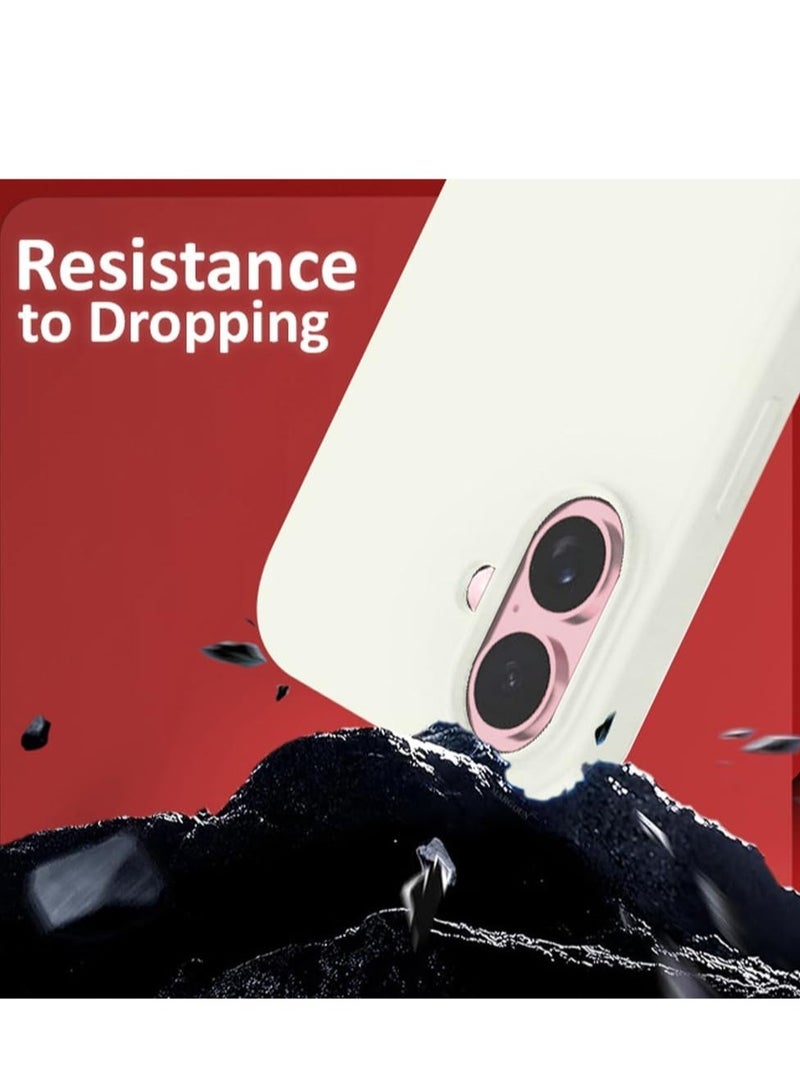 JAJEEK Liquid Silicone Case for iPhone 16 – Ultra Slim Design with Soft Anti-Scratch Microfiber Lining & Drop Protection - Image 4