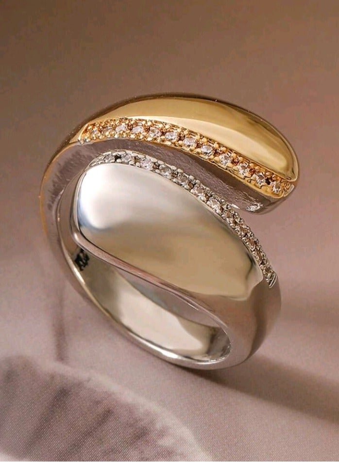Jewelry For Life Trendy Gold Plated Ring For Women One Size - Image 1