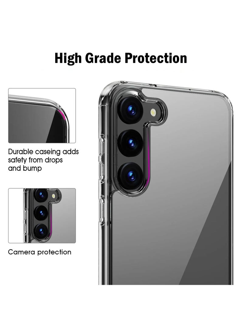 Protect Samsung Galaxy S23 Plus Case Anti-Yellowing Military Drop Protection and Shockproof Protective Slim Thin Cover Phone Cover for Galaxy S23 Plus  - Image 5