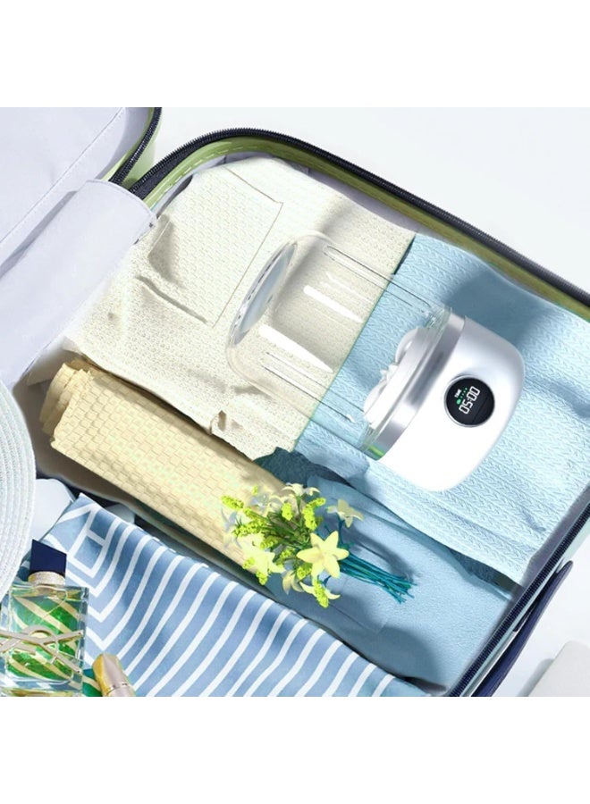 YE02 Portable Mini Washing Machine – Rechargeable Underwear & Sock Washer - Compact, Lightweight Laundry Machine for Socks, Baby Clothes & Travel Use  - Image 4