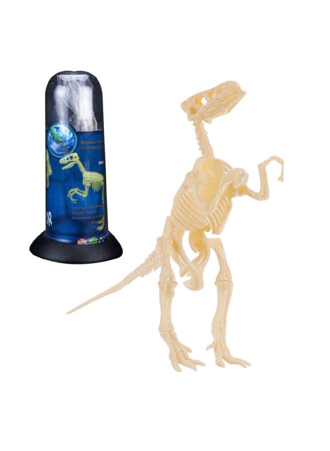 Hot Sale Simulation Archaeological Dinosaur Skeleton Digging Prehistoric Mammal Bone Luminous Model Ornament Toy-Color:ZQ7673 Special Dragon Skeleton Barrel  - Image 1