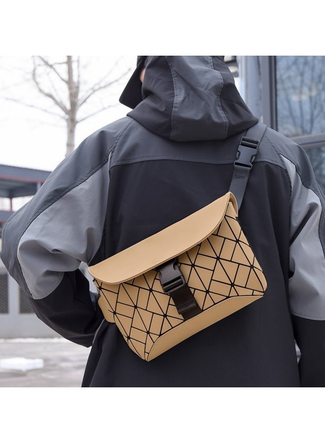 Unisex Universal Rhombus Crossbody Bag MensWomens Largecapacity Shoulder Bag Sling Bag Side Bag Carry Bag Fashionable Small Square Bag Messenger Bag Phone Bag for BoysGirlsCollege Students - Image 2