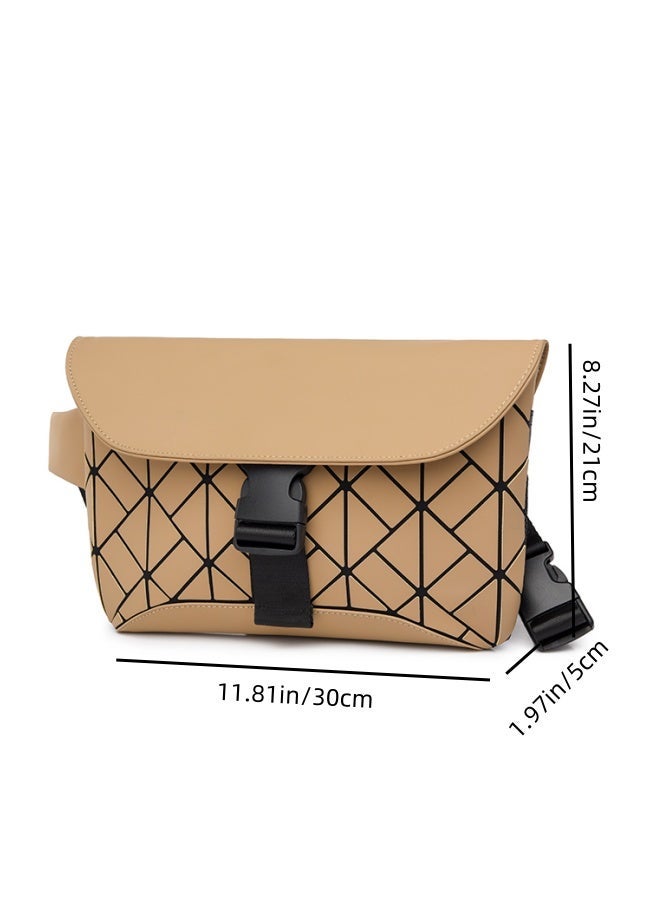 Unisex Universal Rhombus Crossbody Bag MensWomens Largecapacity Shoulder Bag Sling Bag Side Bag Carry Bag Fashionable Small Square Bag Messenger Bag Phone Bag for BoysGirlsCollege Students - Image 5