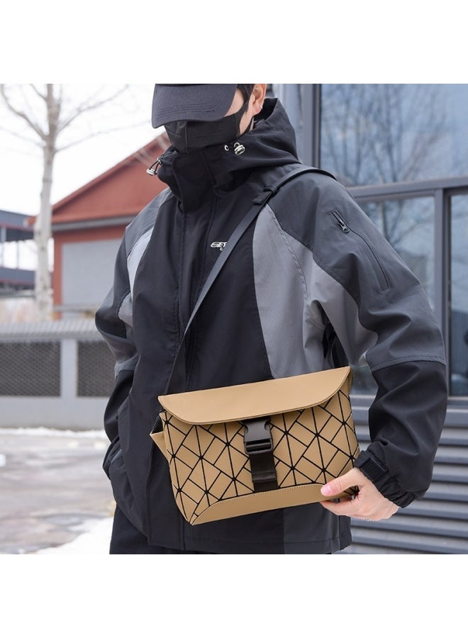 Unisex Universal Rhombus Crossbody Bag MensWomens Largecapacity Shoulder Bag Sling Bag Side Bag Carry Bag Fashionable Small Square Bag Messenger Bag Phone Bag for BoysGirlsCollege Students - Image 4