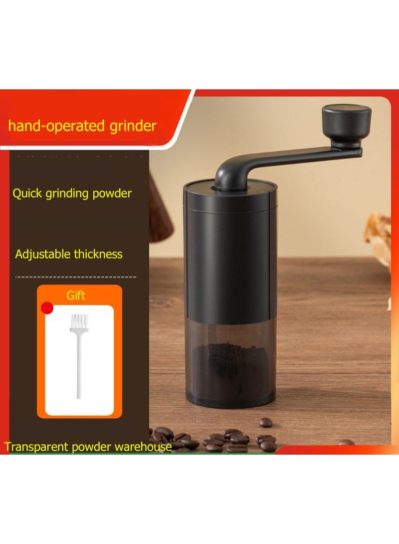 High Quality Portable Manual Coffee Grinder Black  - Image 1