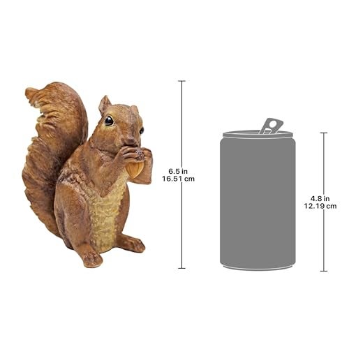 Design Toscano Woodland Squirrel Statue: Chomper - Image 3