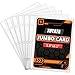 tutata Jumbo Card Sleeves Big Card Protector Sleeves for 3 Ring Binder 50 Pack - Image 3