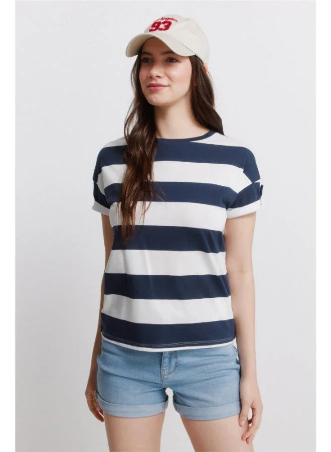 Springfield Striped short sleeve T-shirt