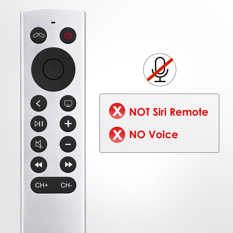 LOUTOC Replacement for Apple-TV-4K-Remote, Remote Control for Apple TV 4K/HD (NOT Siri and Voice) - Image 3