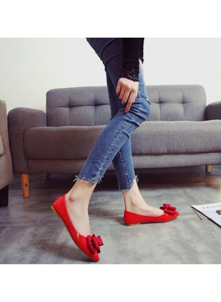 KUYING Flat Sole Single Shoe Women - Image 2