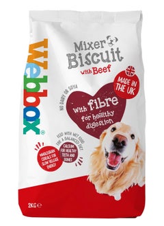 Webbox Dog Mixer Biscuit Beef 2Kg  - Image 1
