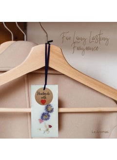 LA AROMAS La Aromas Wild Jasmine Cupboard Freshener Floral Aroma Wax Sachet for Wardrobe Drawer LongLasting Fragrance Natural Air Freshener with Premium Aroma Oils  - Image 4