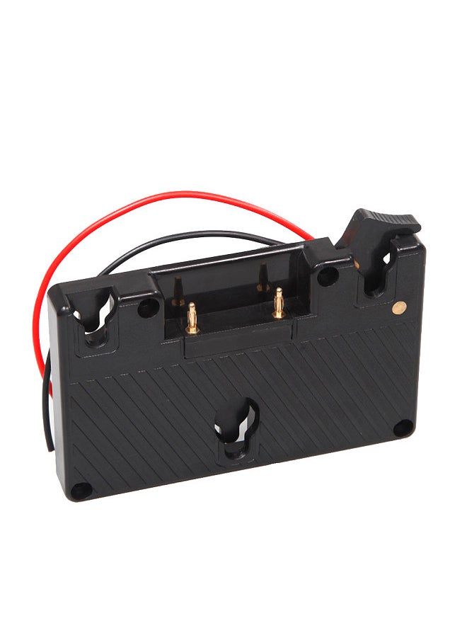 Generic - Gold Mount Battery Camera Adapter Plate for Panasonic Camcorder Power B-Tap Battery - Image 1