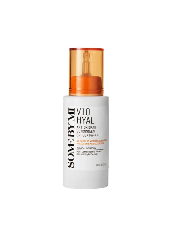 Some By Mi V10 Hyal (SPF50+) Sunscreen Antioxidant 40ml 