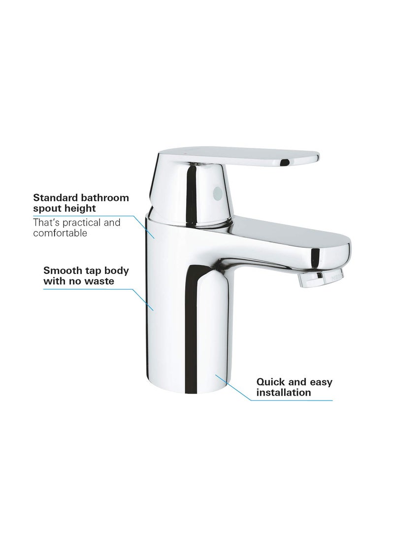 Grohe Eurosmart Cosmopolitan Single Lever Basin Mixer 12 Size S Chrome Finish