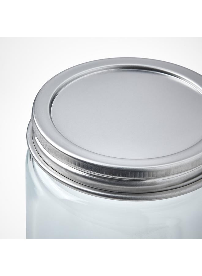 زبون برطمان توابل، زجاج شفاف/فولاذ مقاوم للصدأ، سعة 35 مل - Image 2