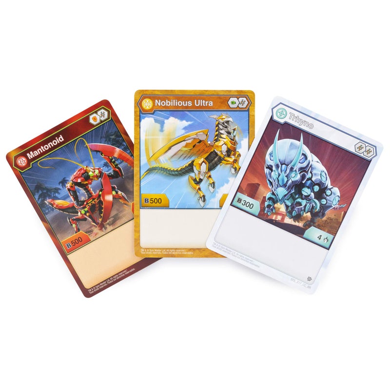 BAKUGAN Bakugan, Battle Brawlers Starter Set with Transforming Creatures, Aurelus Nobilious, for Ages 6 & Up, Multicolor  - Image 4